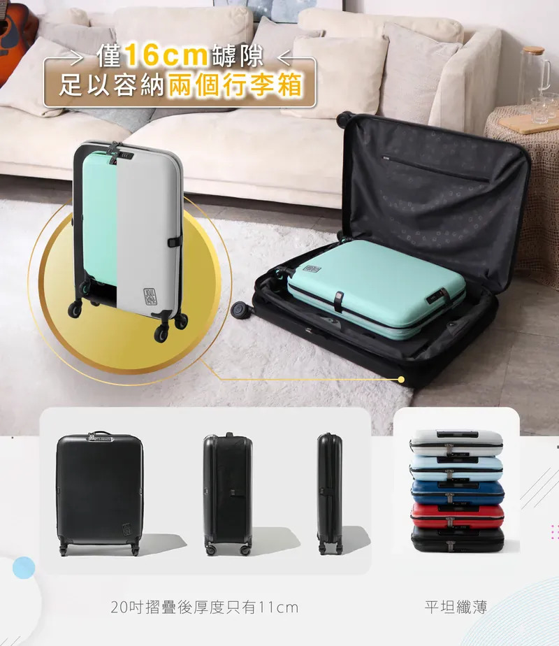 Jollying 摺疊旅行喼 【9/6 截單，預計 :9月中至尾發貨】】