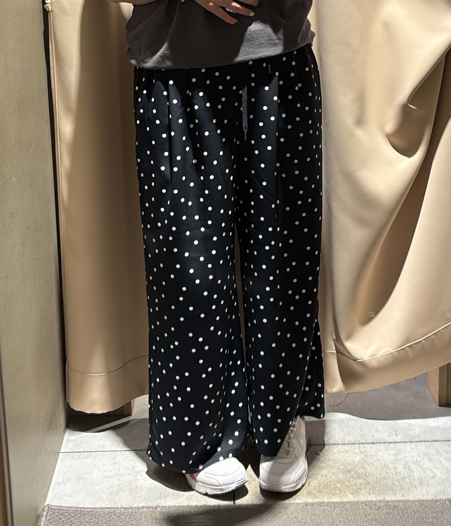 波點長褲