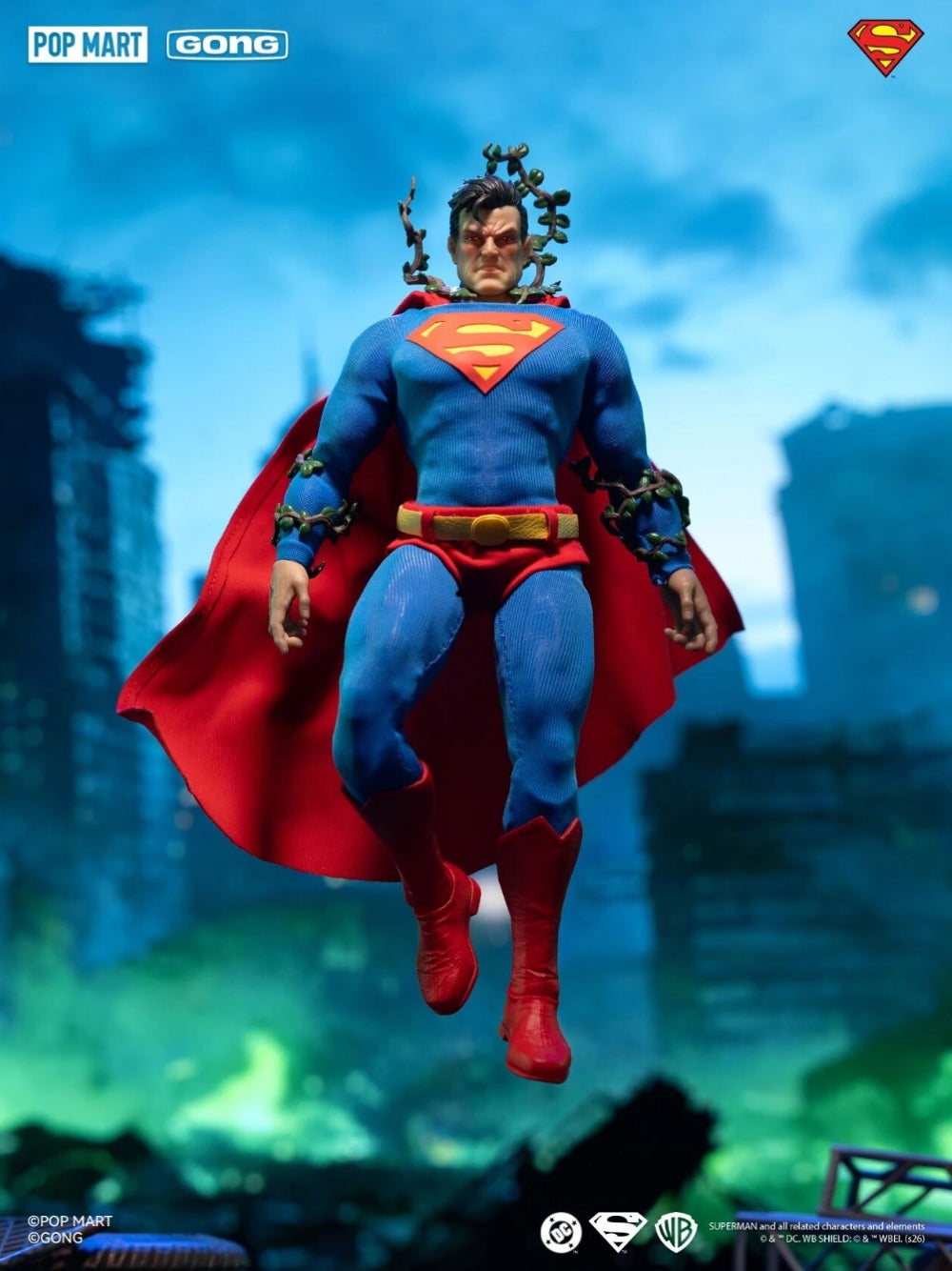 共鳴GONG  1/12 超人 Superman 布衣 《蝙蝠俠·緘默》 可動figure