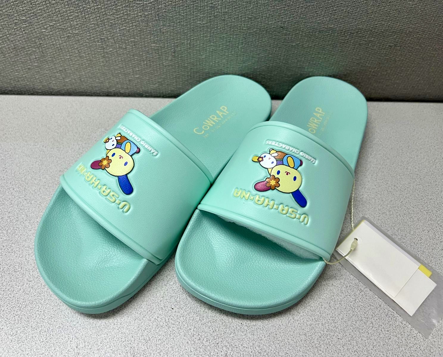 🎌日本直送🎌CoWRAP x Sanrio 彩色系列 拖鞋（$189