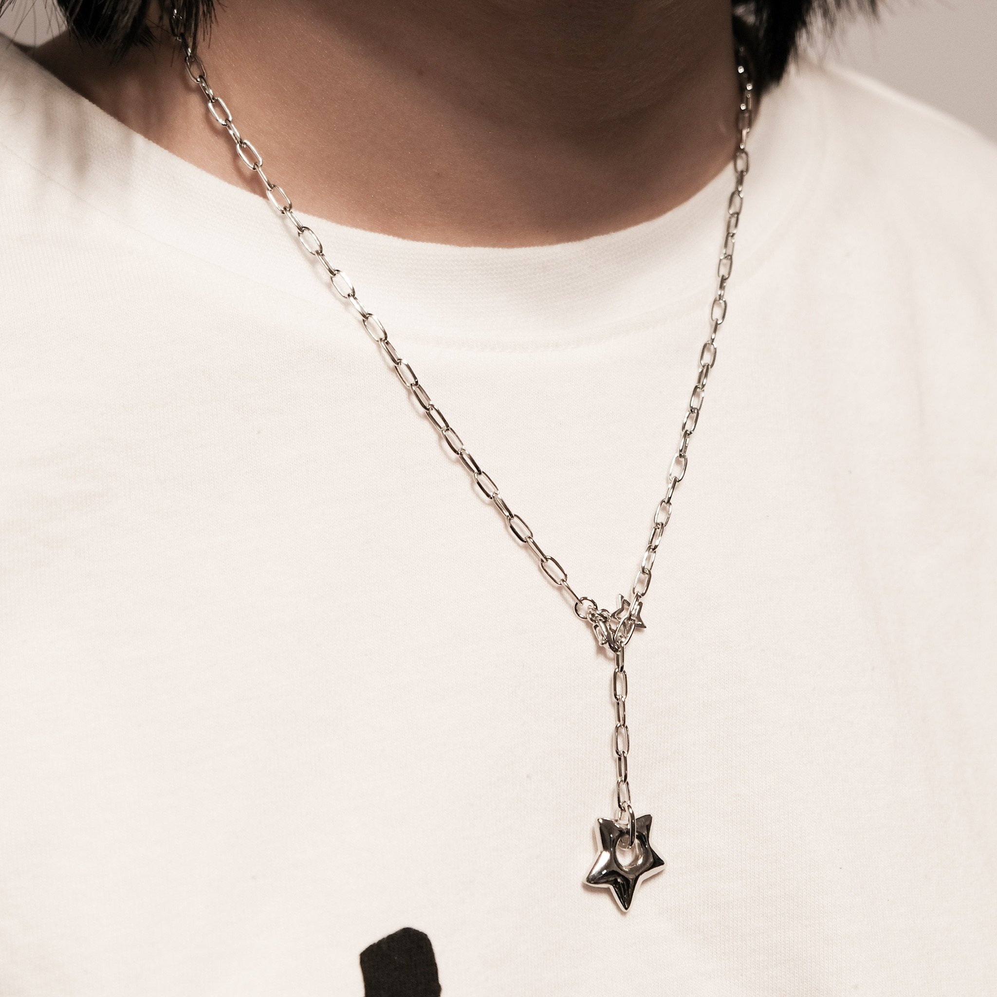 空心星星頸鏈
