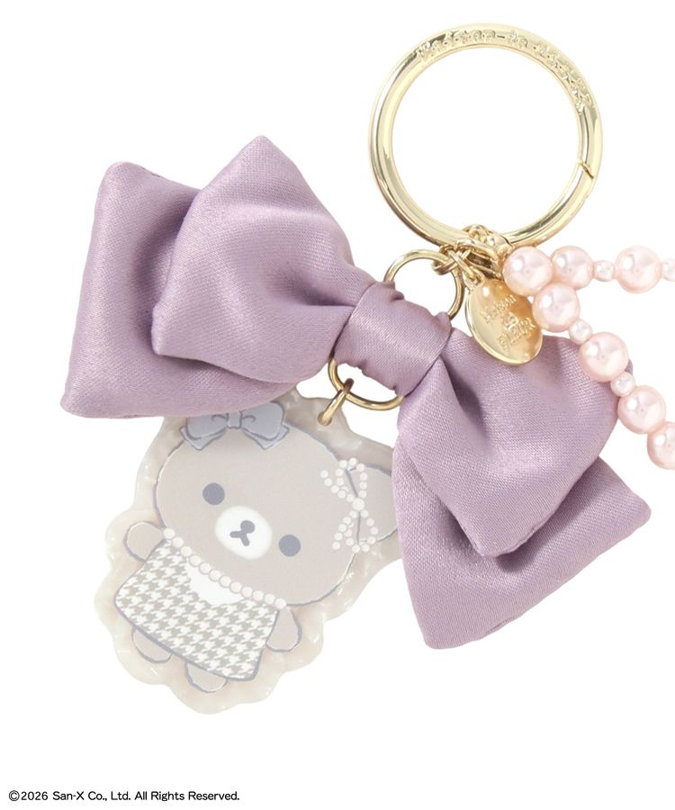 🎀【預訂】Maison de FLEUR × RILAKKUMA 茶小熊掛飾