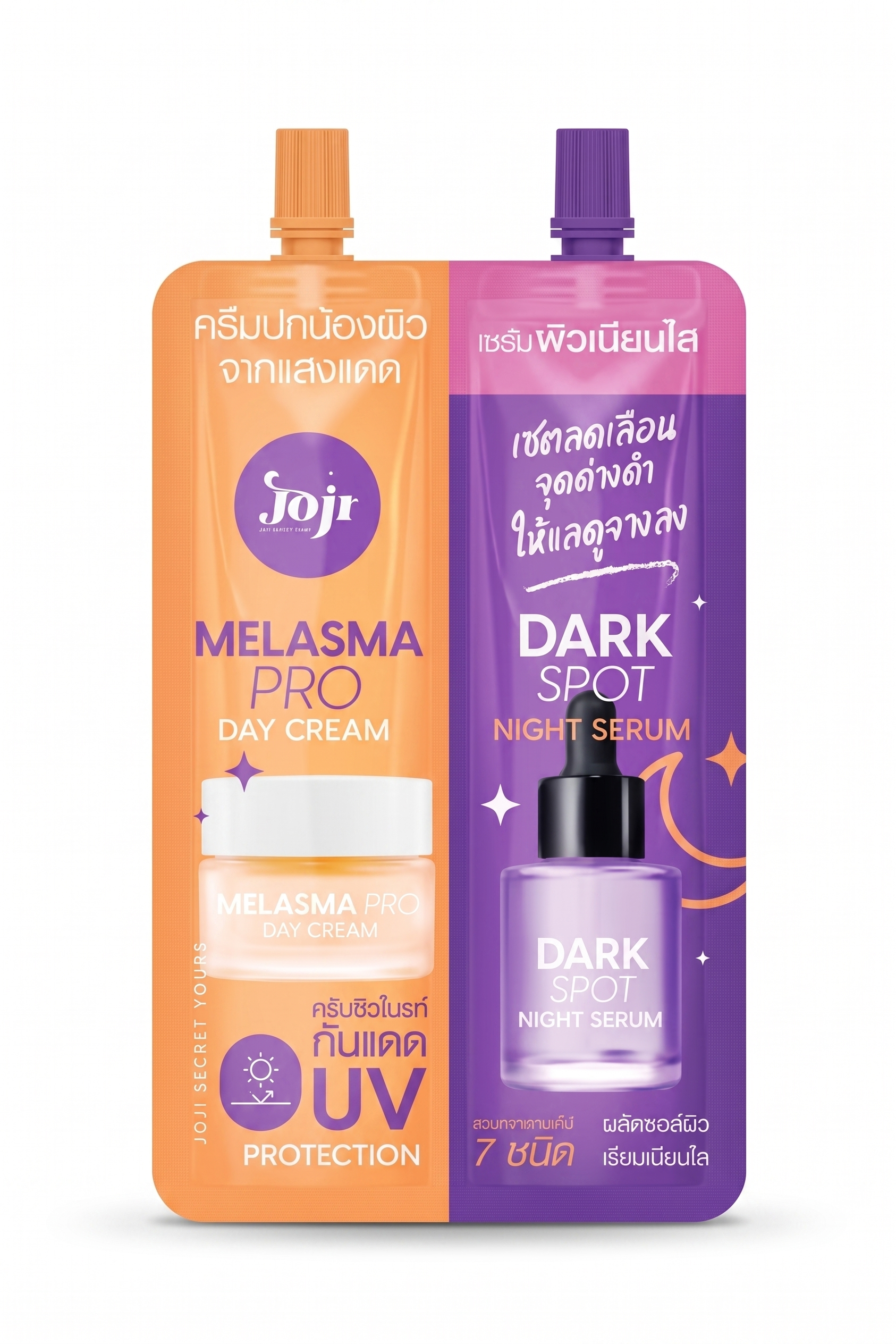 Joji Melasma Pro 黃斑剋星日夜霜套裝