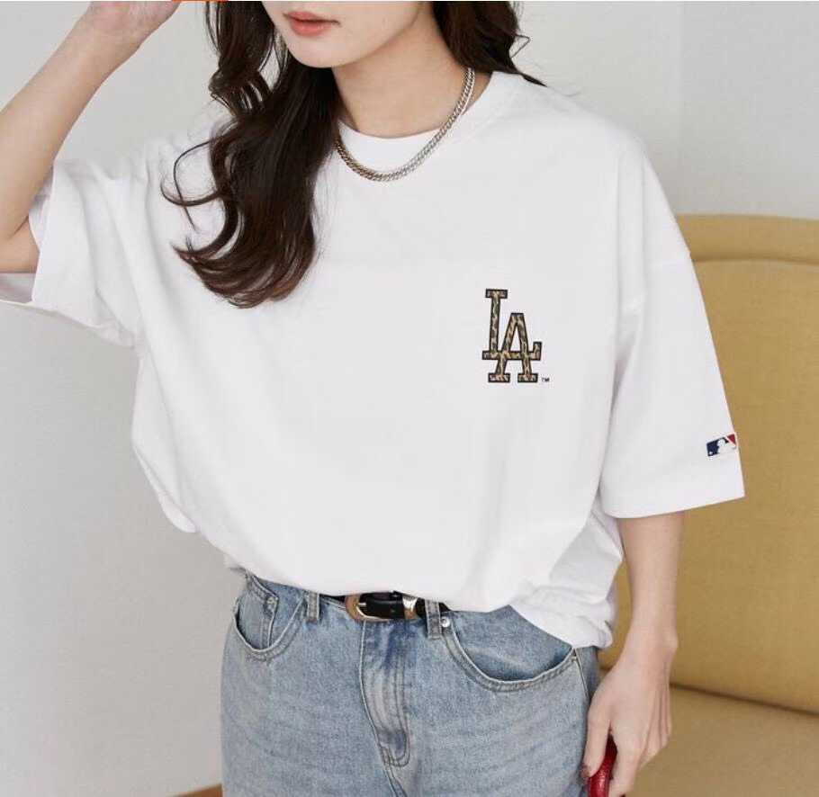 預訂 PUBLUX × MLB 豹紋Logo短袖Tee [貨號26A559]
