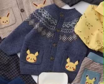 預訂款～#1031 🇯🇵日單 Pokémon 系列冷衫(2件以上減$10）