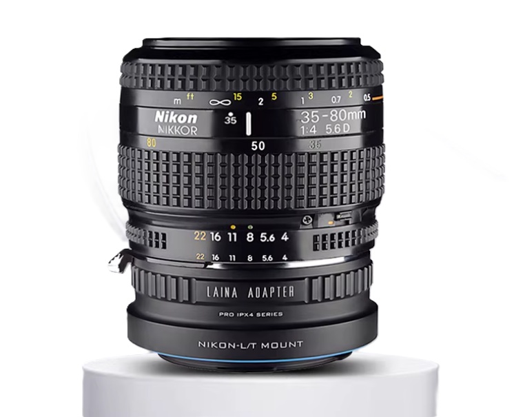 LAINA Nikon Nikkor F Mount D/SLR Lens To Leica L-Mount Alliance (TL/SL) Mirrorless Cameras 金屬接環 (Pro IPX4 Series 防水膠圈接環)
