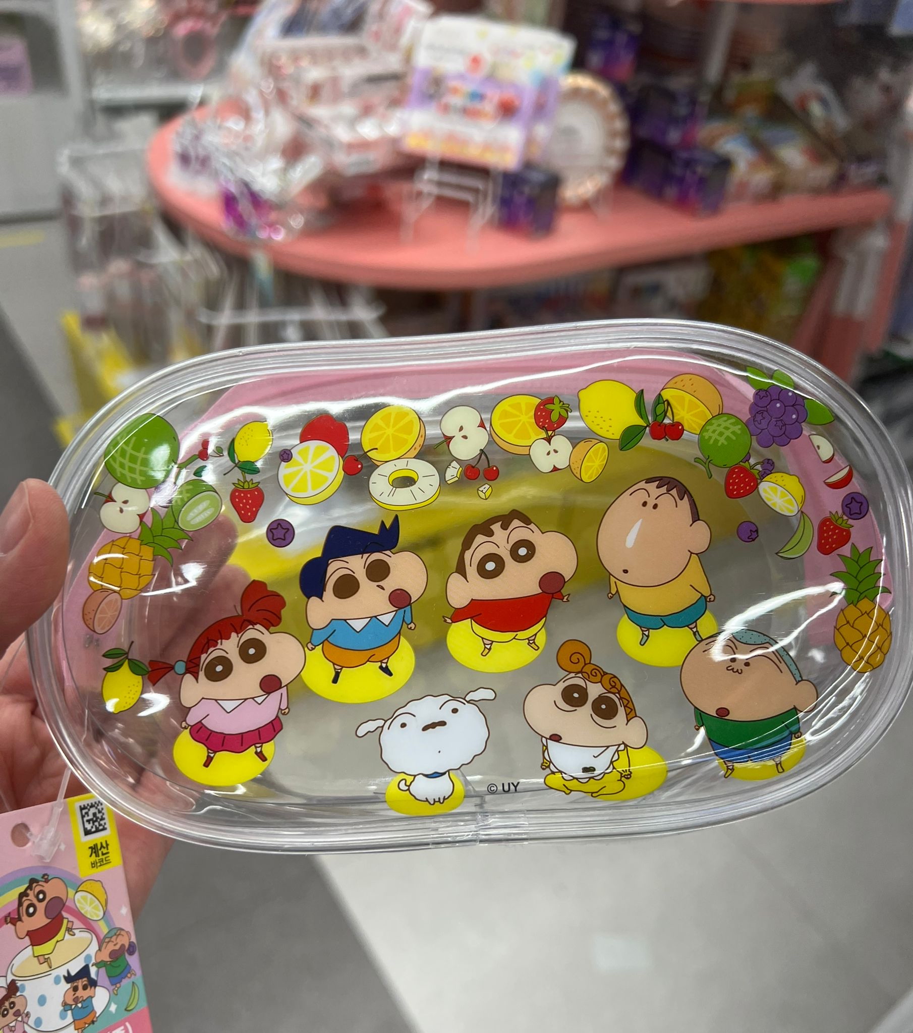 蠟筆小新膠筆袋