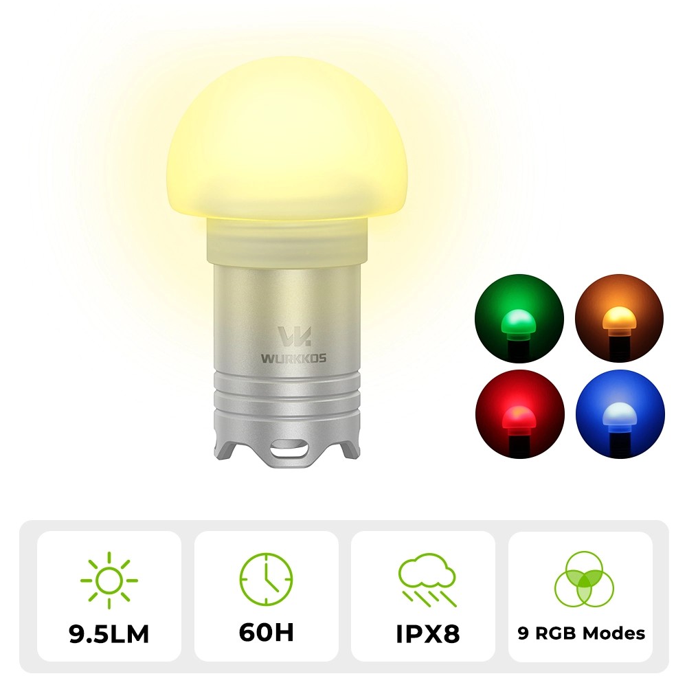 Wurkkos DL04 RGB Signal Light 水母訊號燈
