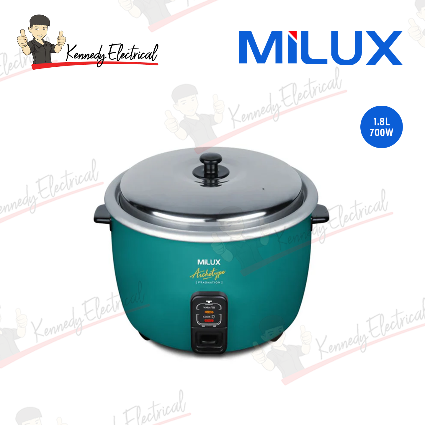 Milux 1.8L Conventional Rice Cooker (MRC-518-SE)