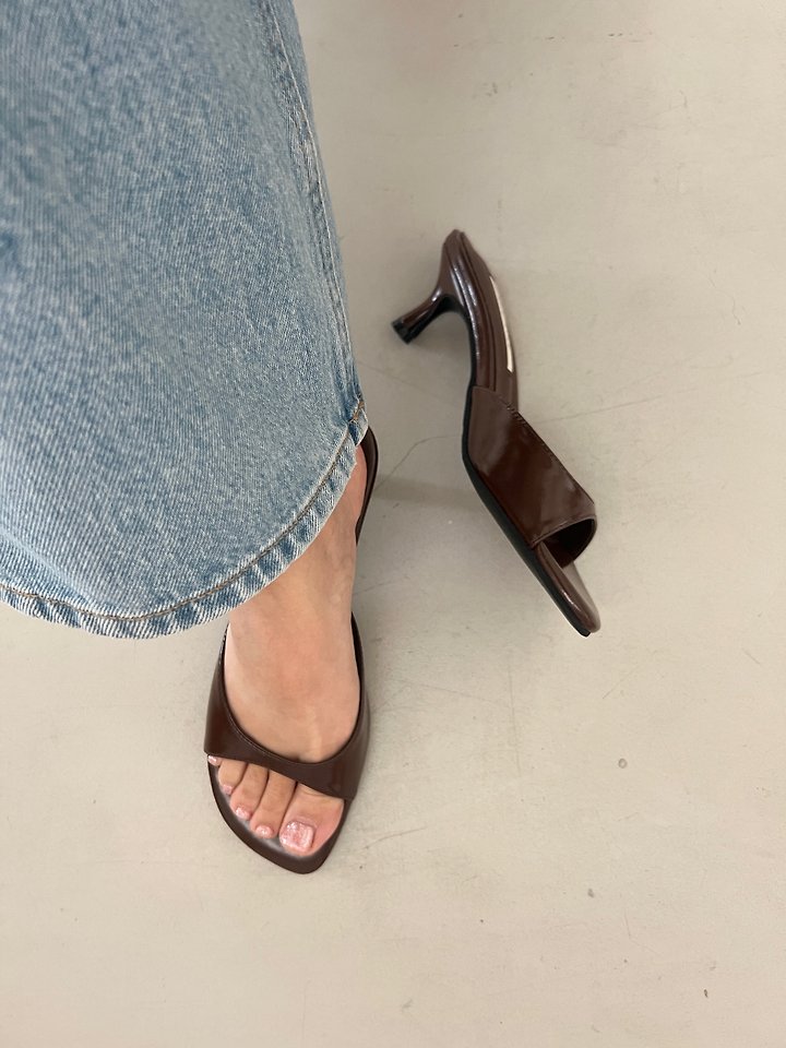 Open-toe Kitten Heels (3 colors)