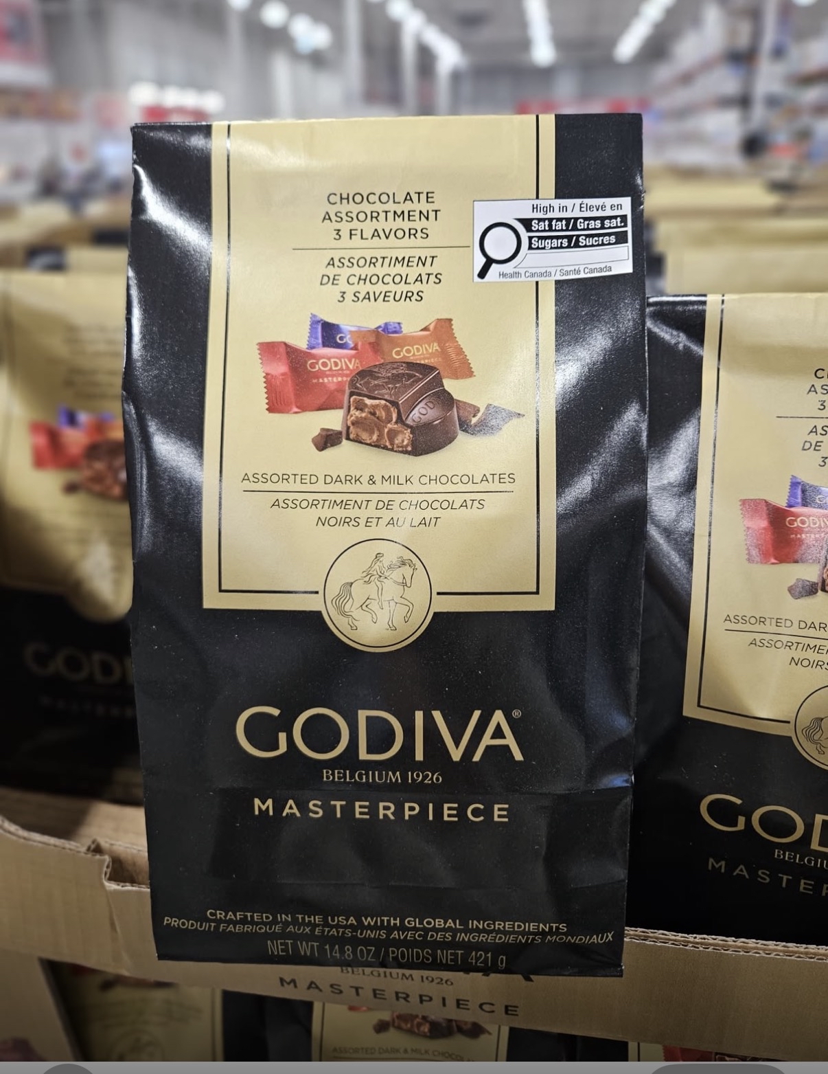 加拿大直送  Godiva什錦巧克力421g 