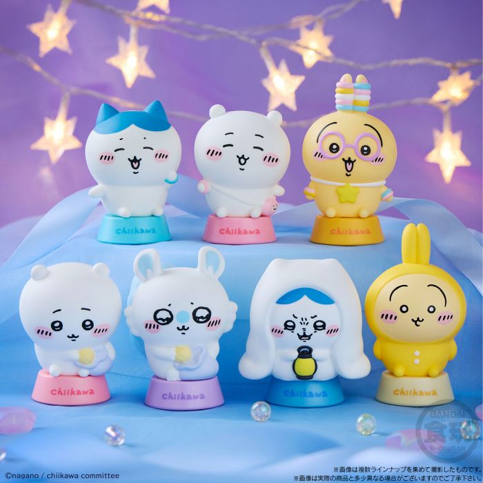 BANDAI 食玩 Chiikawa 發光小夜燈