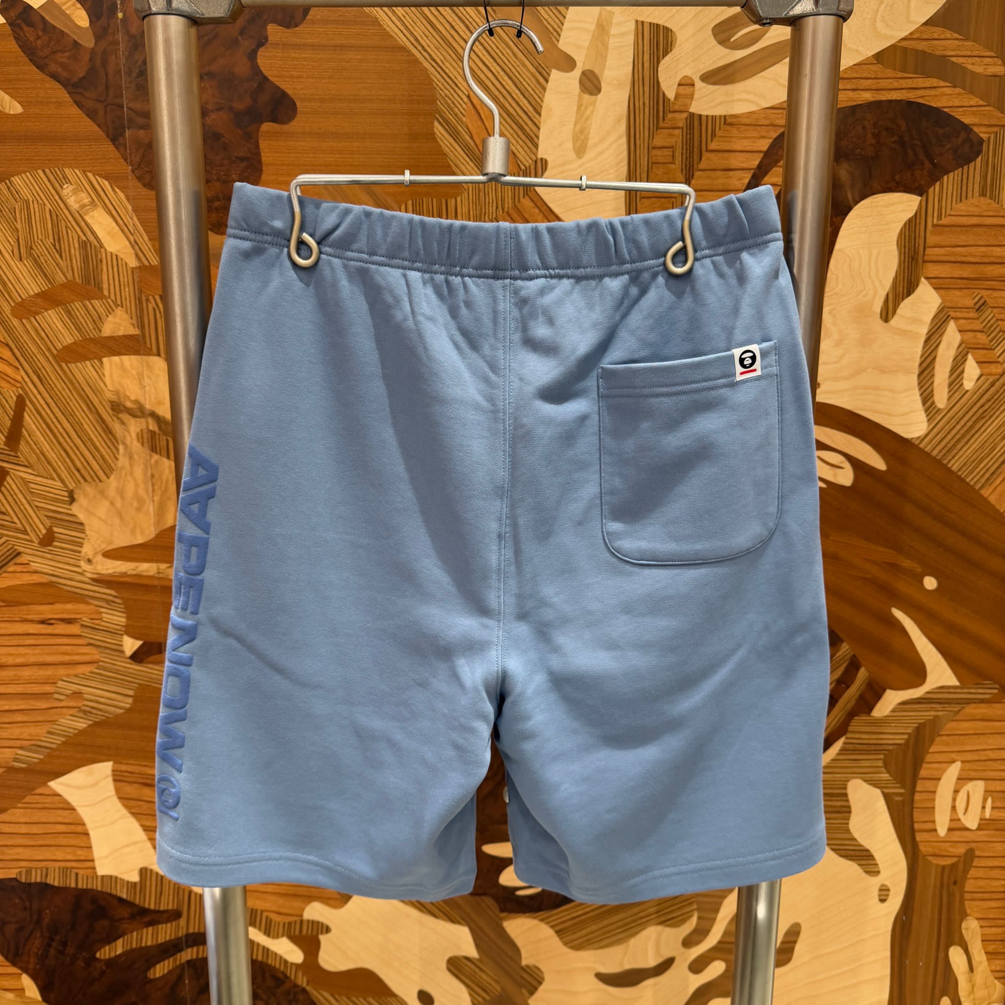 AAPE AAPENOW moonface sweat shorts (C685)