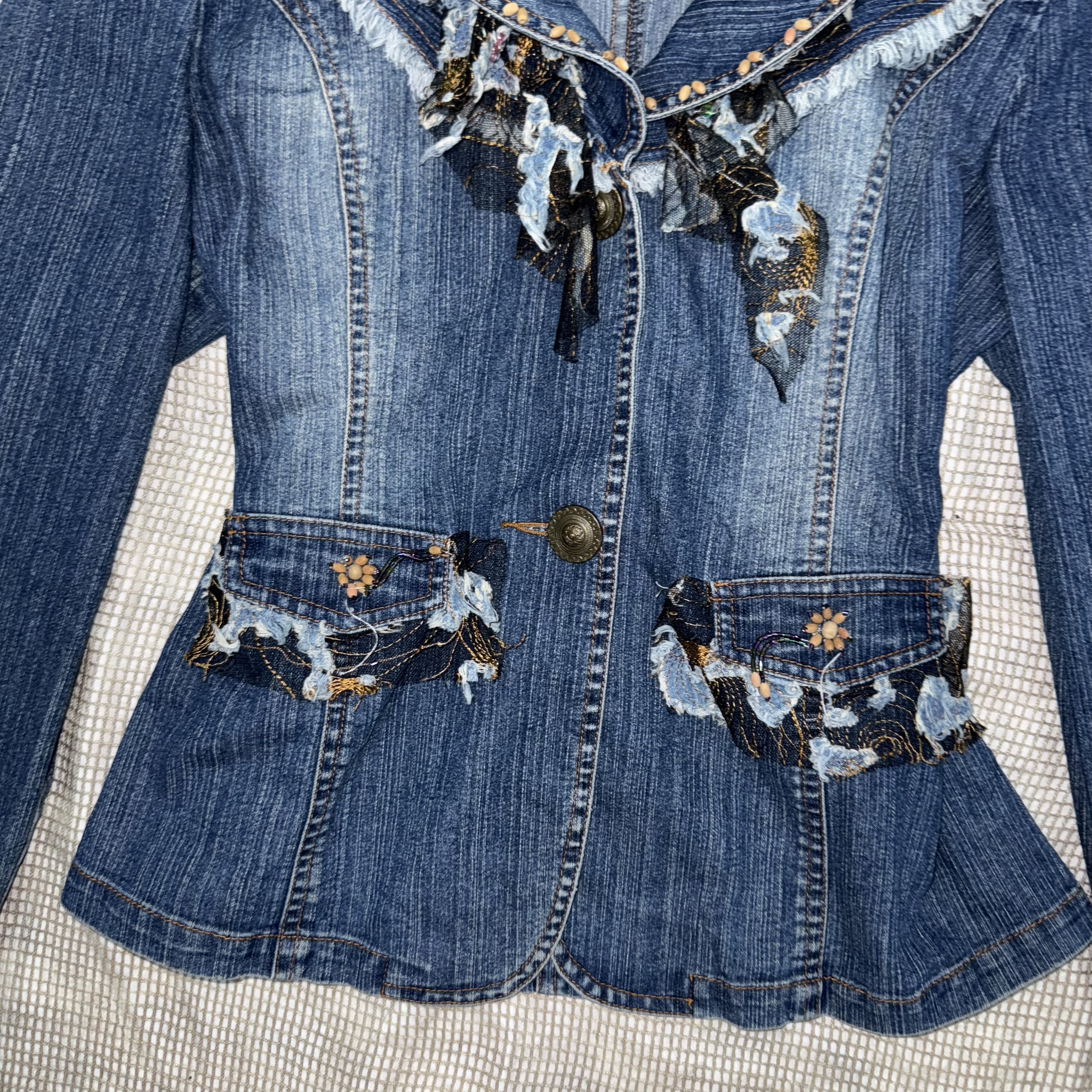 Decorative Denim Jacket