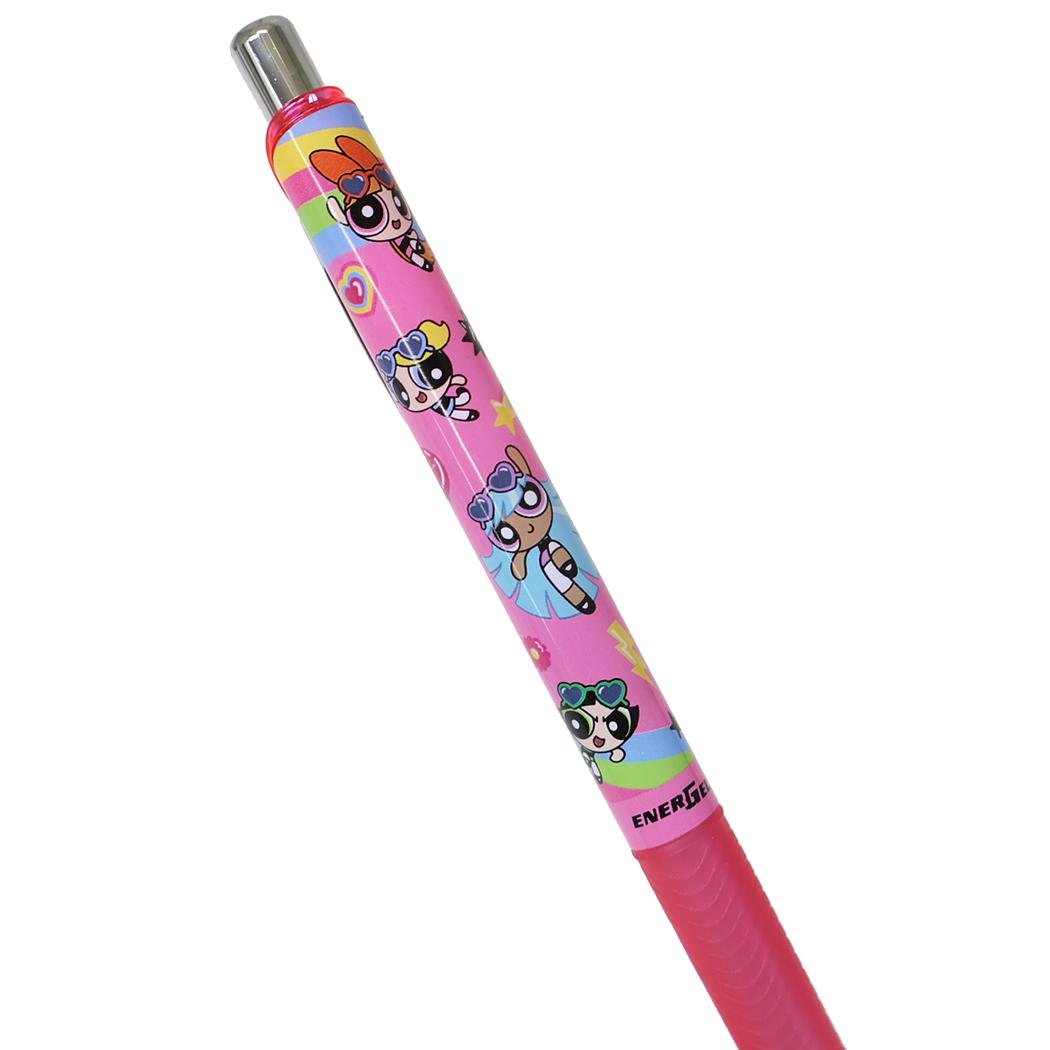 現貨｜飛天小女警 The Powerpuff Girls 日本製 Pentel EnerGel 0.5mm 黑色 啫喱筆 (307519)