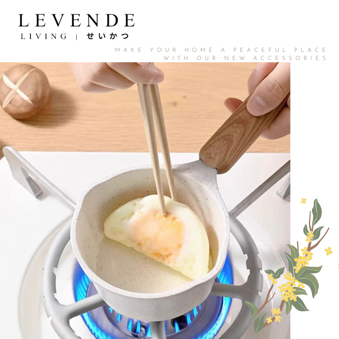 Levende 麥飯石迷你煮醬潑油小鍋