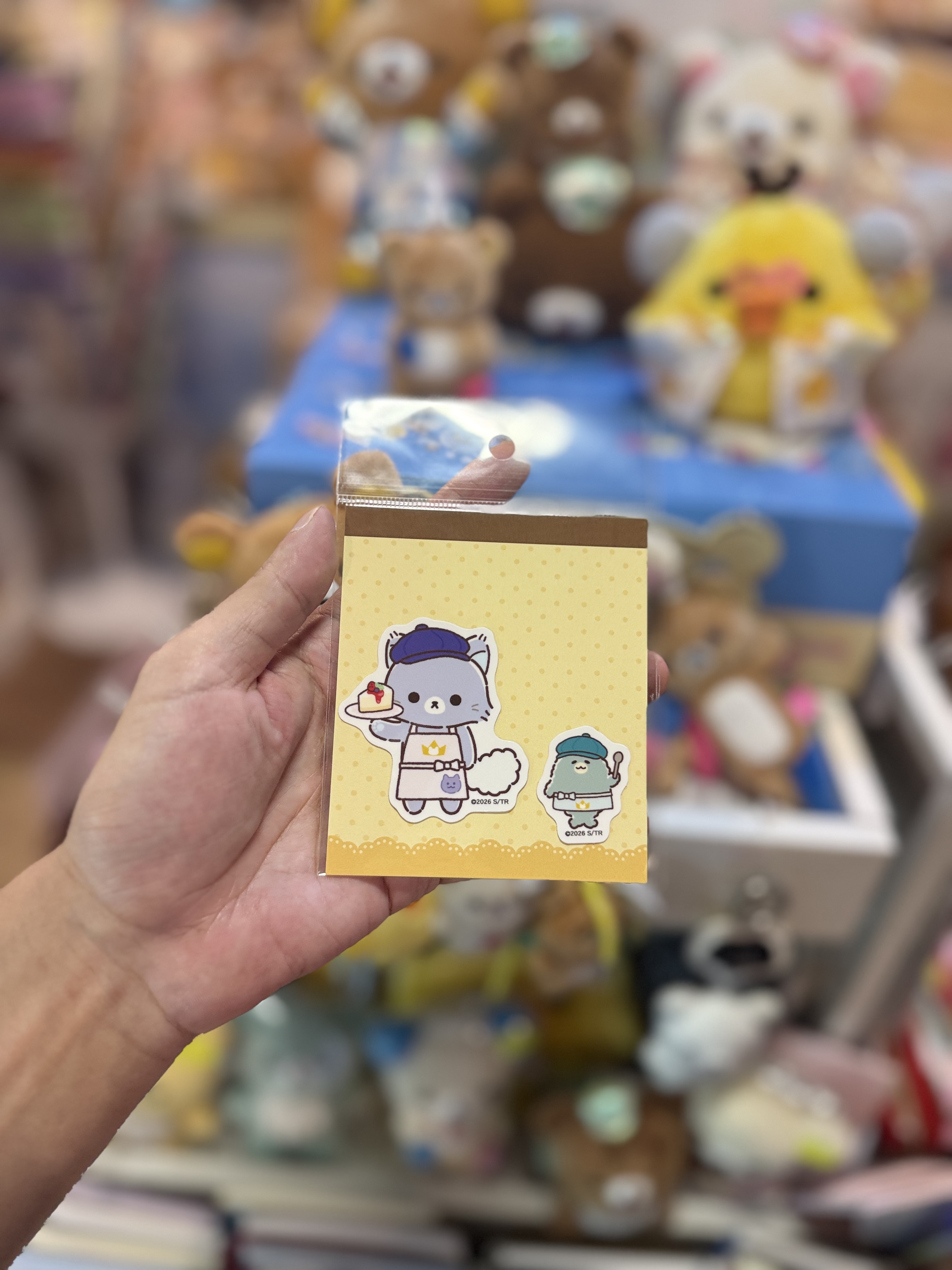《現貨》全新日本rilakkuma 動畫cafe限定對裝貼紙