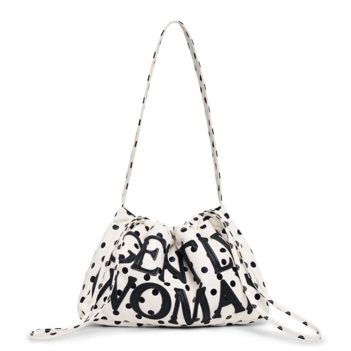 預購 | 🇹🇭GENTLEWOMAN ⭐POLKA DOT DUMPLING(WHITE) BG1121-2