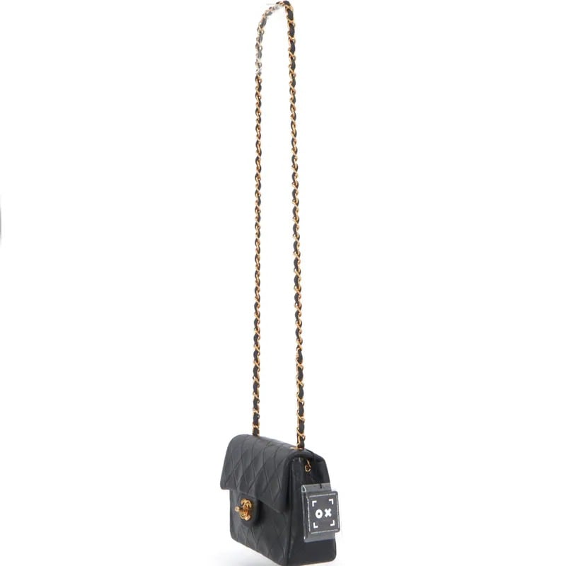 Chanel Matelasse Coco Mark Mini Chain Flap Bag