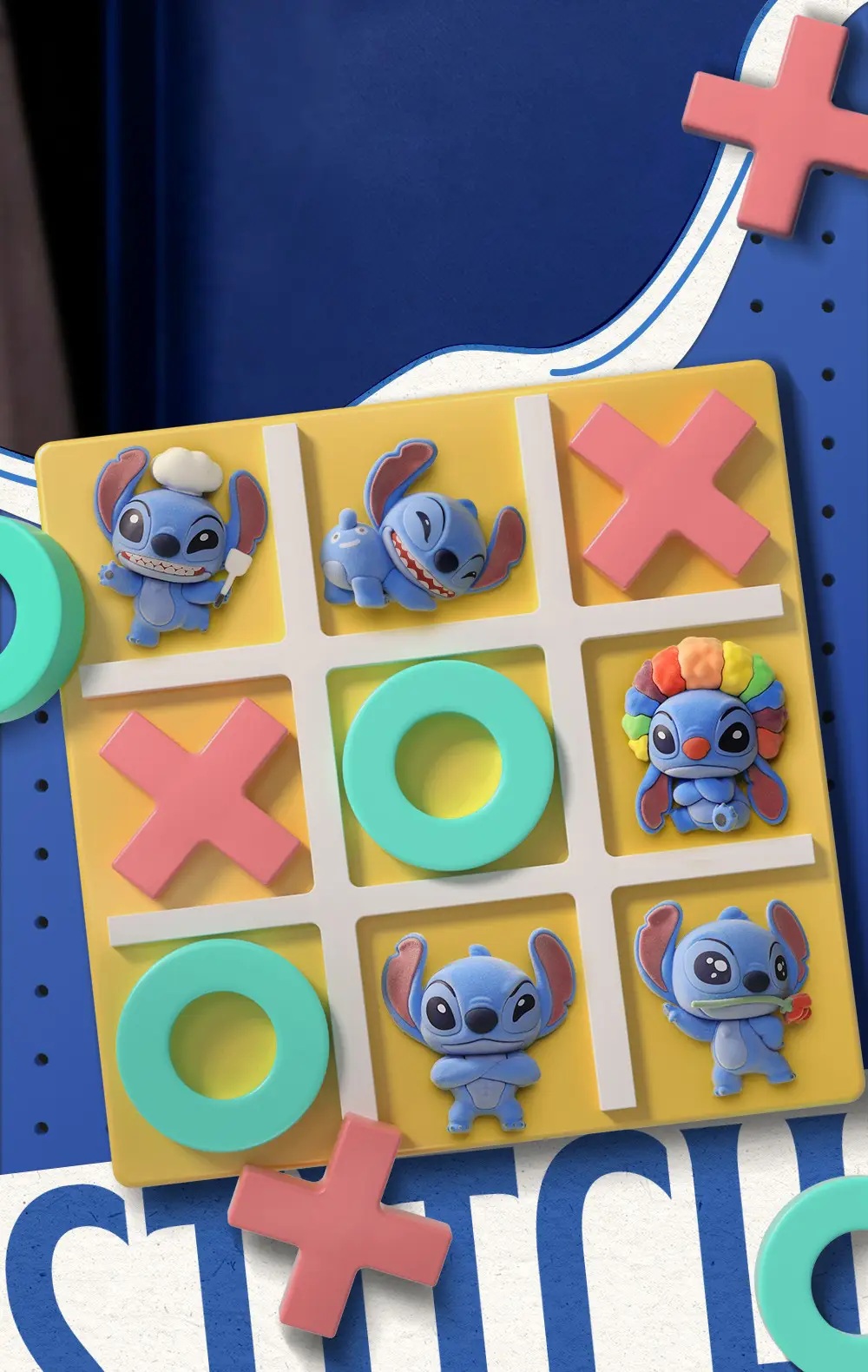 BLINDBOX Stitch Let's Play! Series Magnet 1Box 4pcs