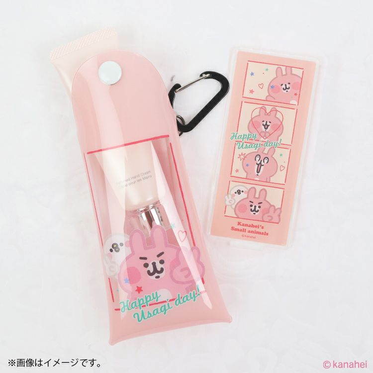 日本 kanahei YURUTTO STORE Happy Usagi day! PVC收納小袋