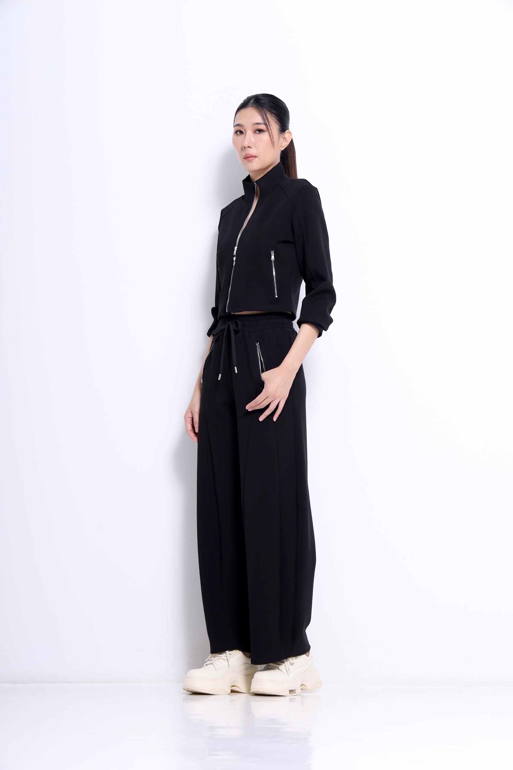 CB2734 Elevate Zip-Up Cropped Jacket