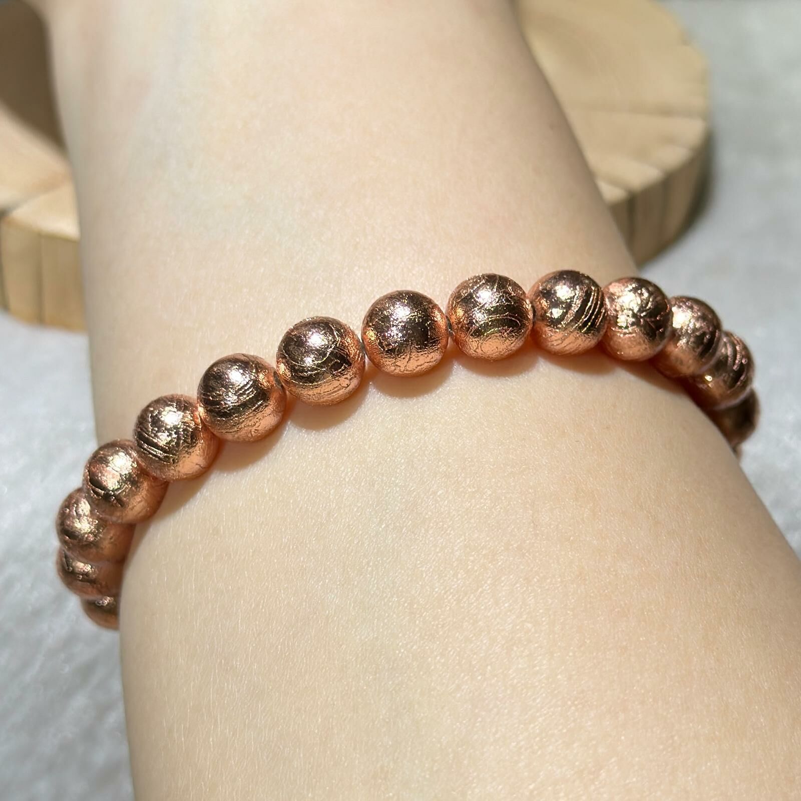 瑞典天鐵手串 (玫瑰金) 8 mm +/-