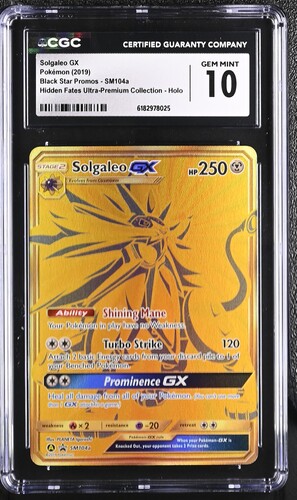 CGC10 Solgaleo GX SM104a