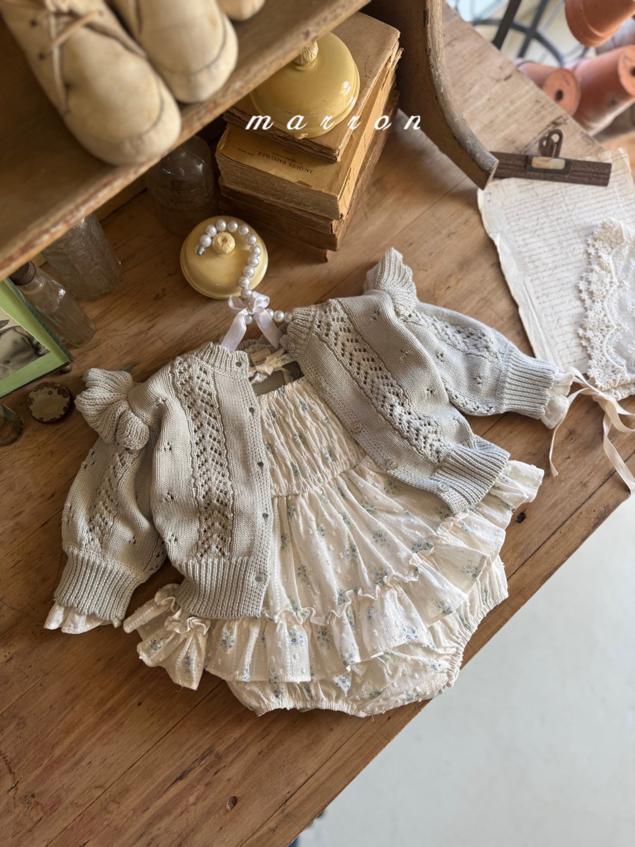 🇰🇷Marron cardigan