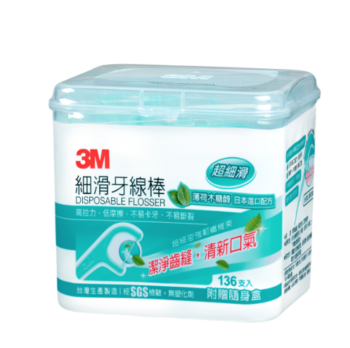 3M 細滑牙線棒 薄荷味 盒裝 (MDF03)