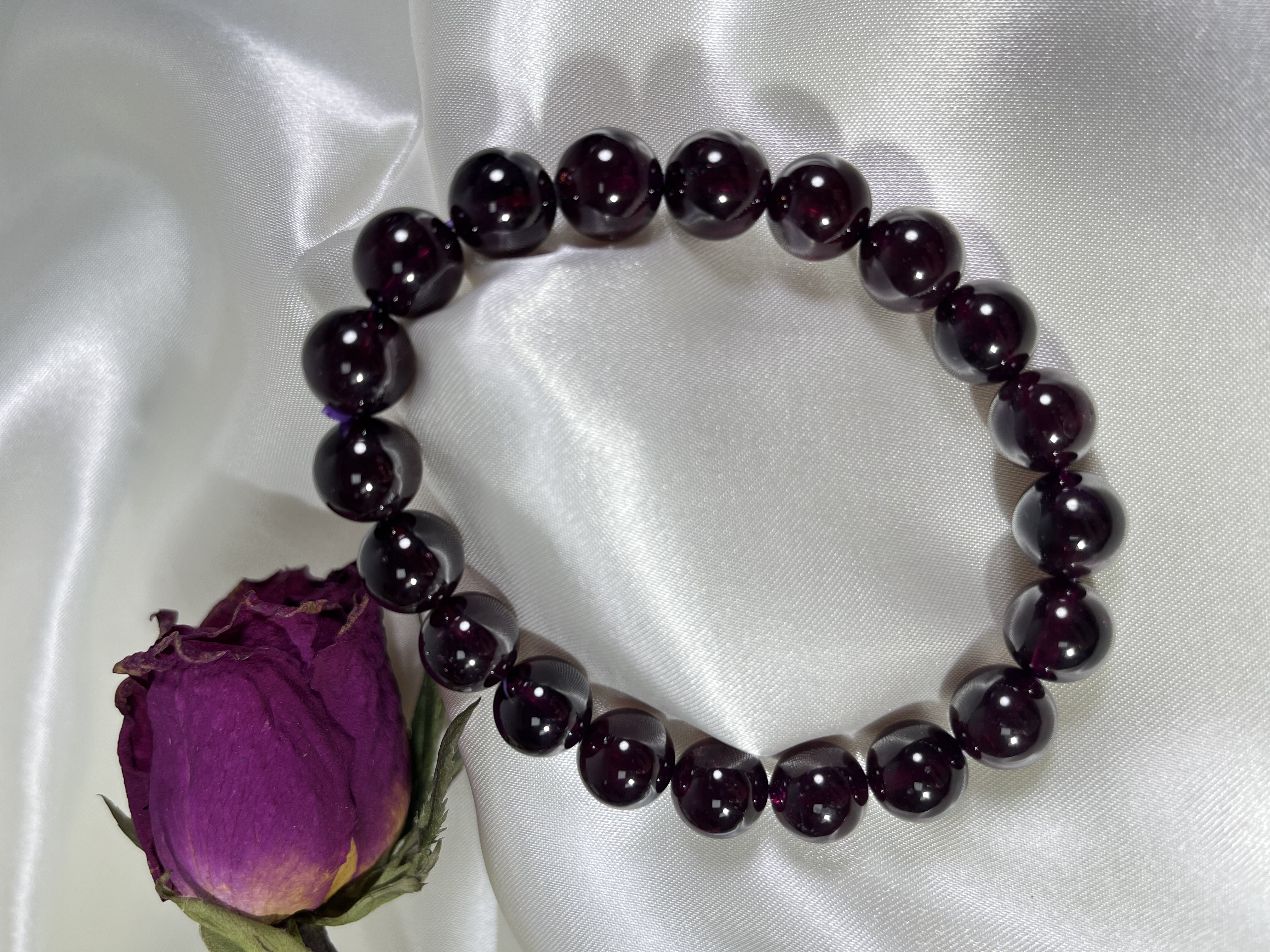 巴西紫牙烏石榴石 10mm