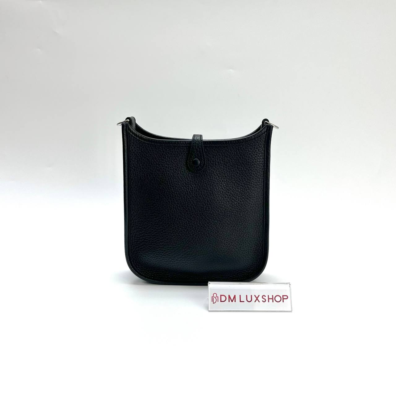 Hermes Mini Evelyne Black PHW (Stamp B , Year 2023)