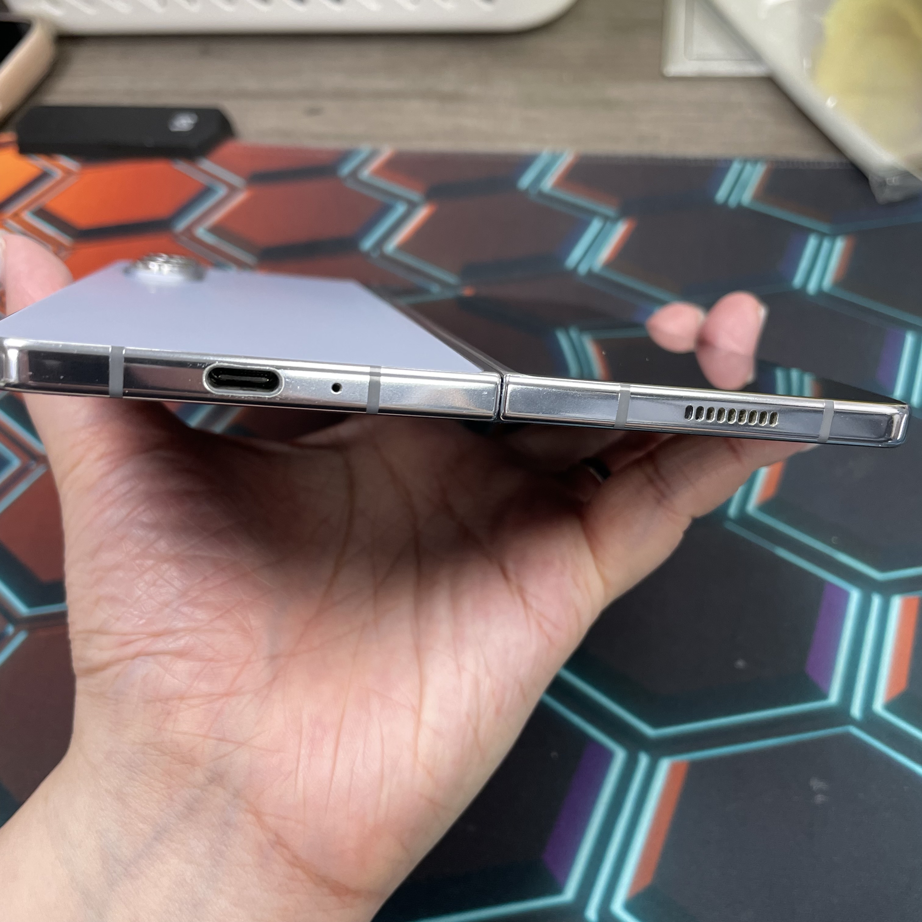 *6706 Galaxy Z Fold 5 勁靚機 12+512GB 藍色 blue