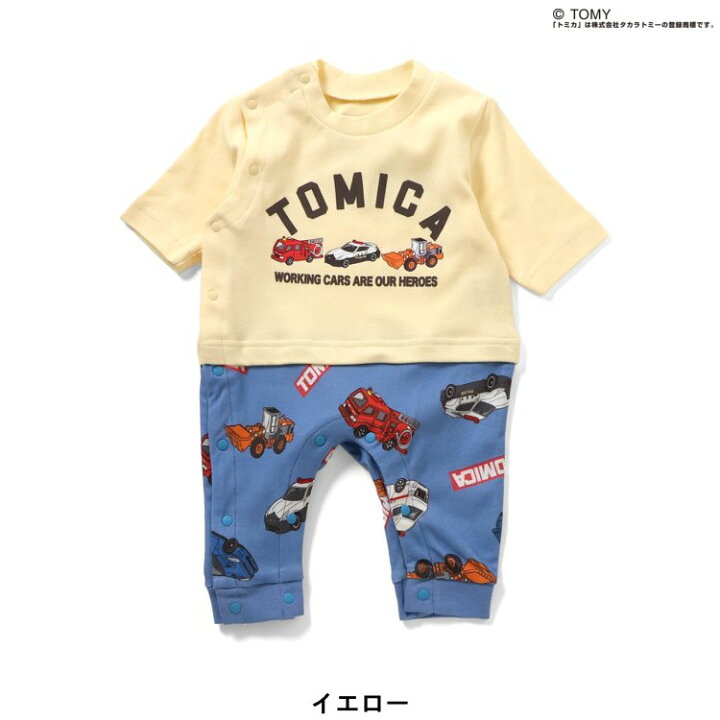 🇯🇵預訂 日本直送🇯🇵Breeze x Tomica系列三色車車印花長袖連身服