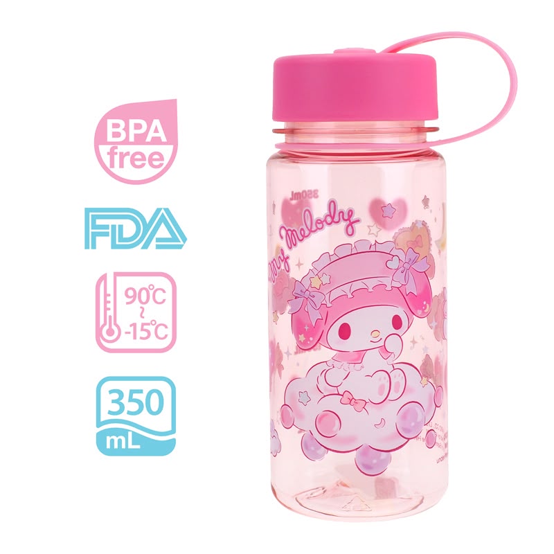 My Melody 350ml BPA Free Water Bottle 膠水樽