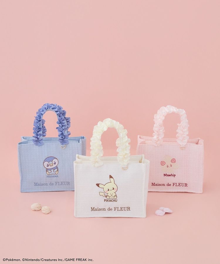 🎀【預訂】 PokePeace x Maison de FLEUR Tote Bag - Pikachu