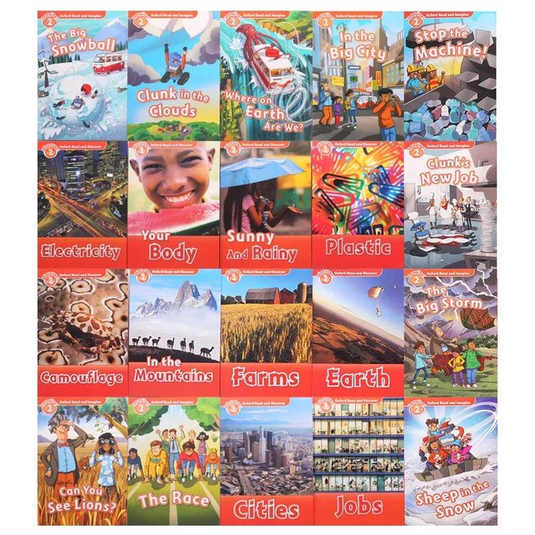 Oxford Read and Discover  Level 1 - Level 6 | 8+ |Non-fiction graded reader series with cross-curricular content for primary | 牛津​閱讀與​探索​發現 | C01