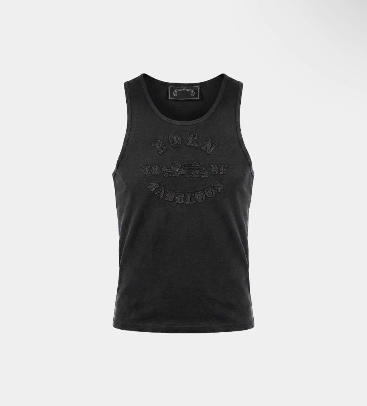 BADBLOOD新款 [w-tnk26-019] BORN TO BE Tank - Black