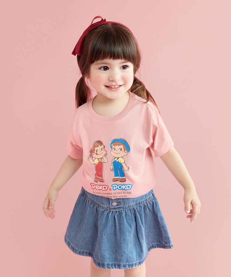 💚預訂 台灣直送💚牛奶妹印花純棉短袖T恤