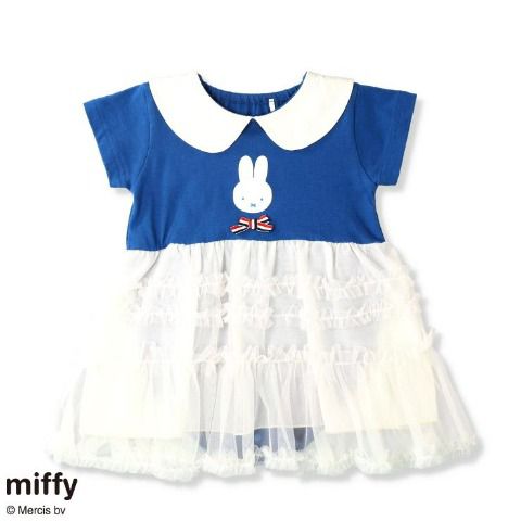 MIFFY BABY KID 小童 連身 紗裙 藍色 70/80
