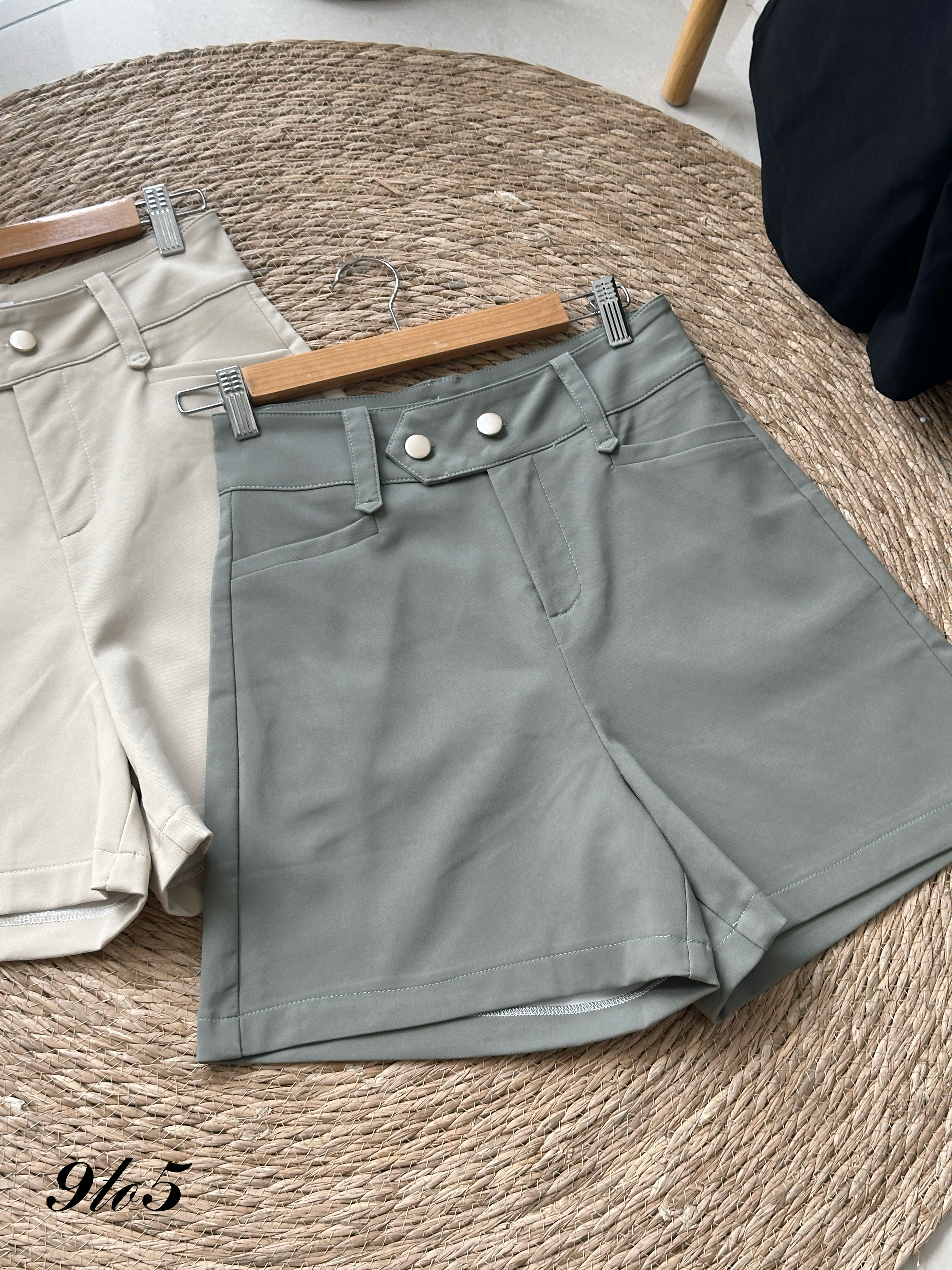 S1879 A Line Short Pants - 3 Colors 