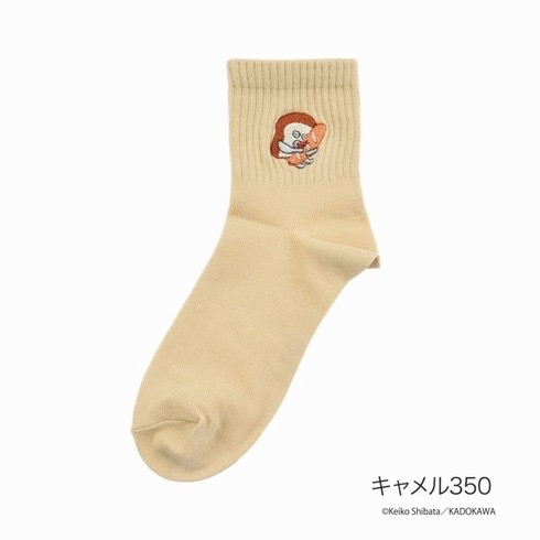 麵包小偷 襪（卡其）