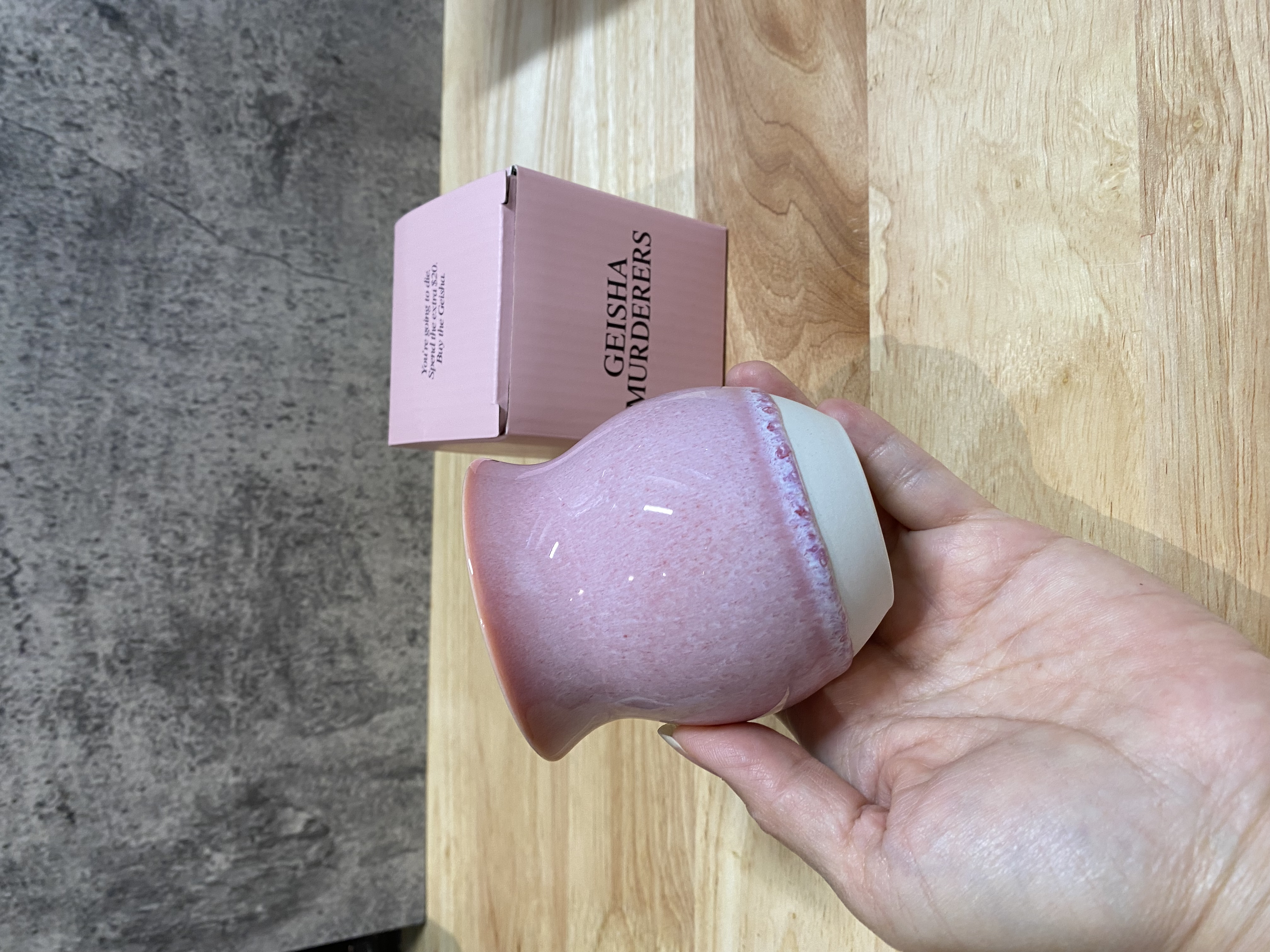 Geisha Murderers Sensory Cup