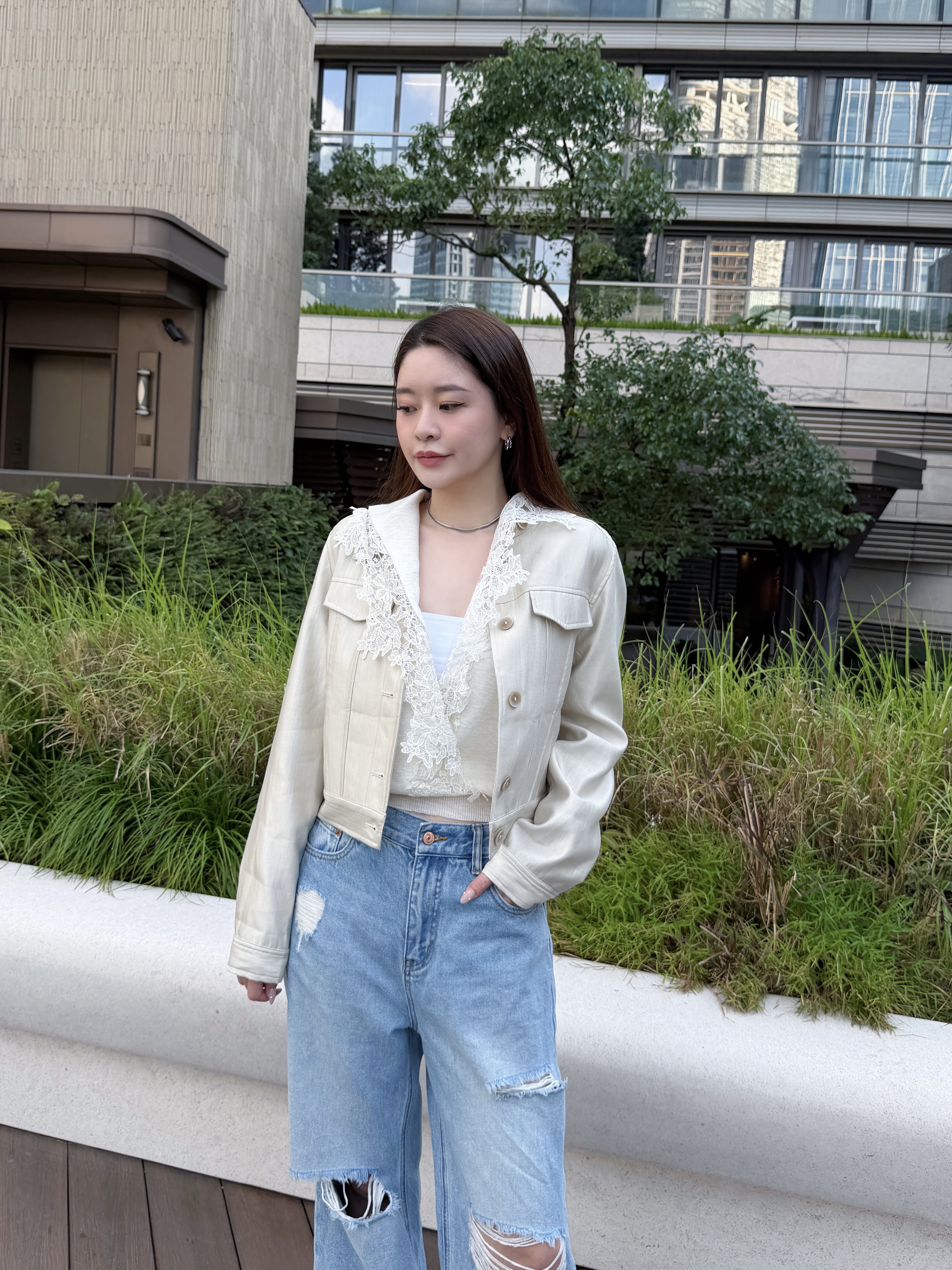 光澤面料 ! Bling Jacket