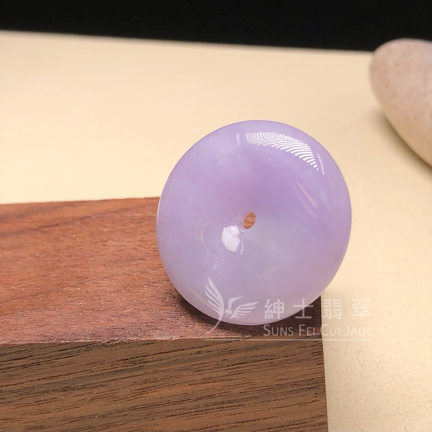 紫羅蘭平安扣 B08046