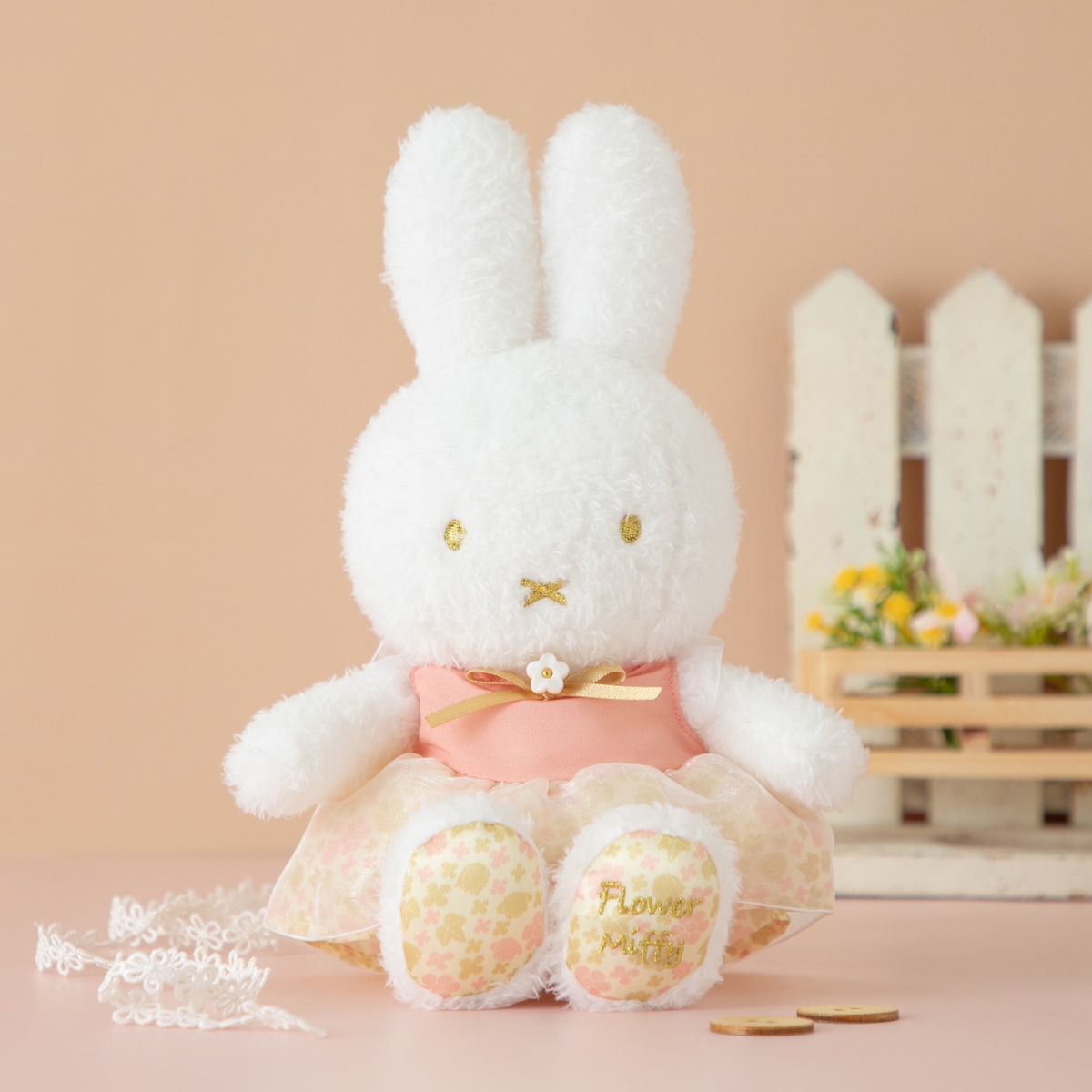 新貨到店 [日本直送] Flower Miffy池袋陽光城Alpa商店10週年紀念系列 掛件/公仔