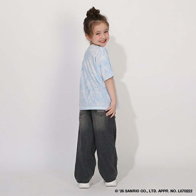 🆕【⭐訂購⭐】 🇯🇵日本直送 🌀#Sanrio 曬黑版❣️#親子裝❣️ 紮染 短袖 tee［2款選］🌀 [ELDA-0201][260522]