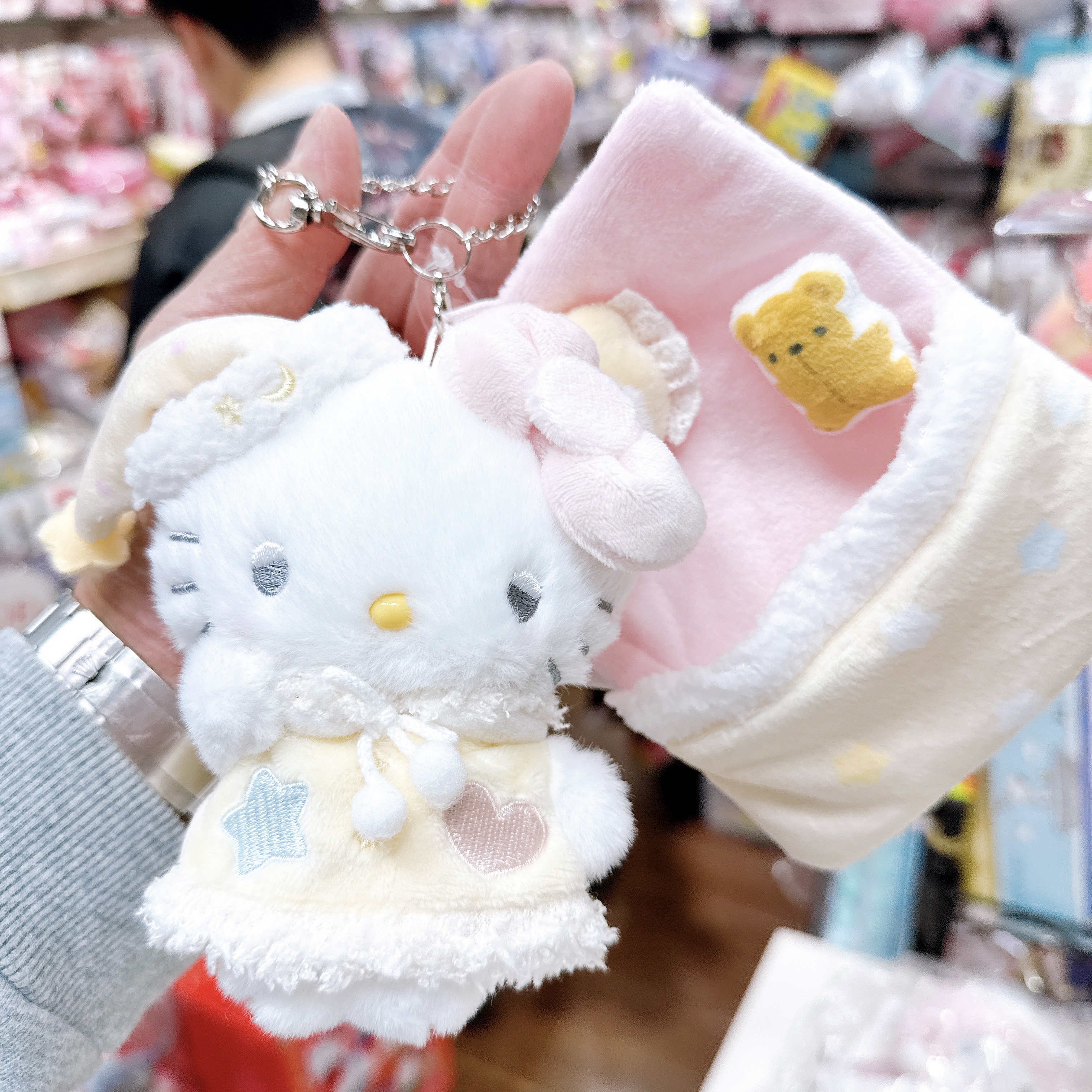 Sanrio晚安好夢系列公仔掛飾連床鋪