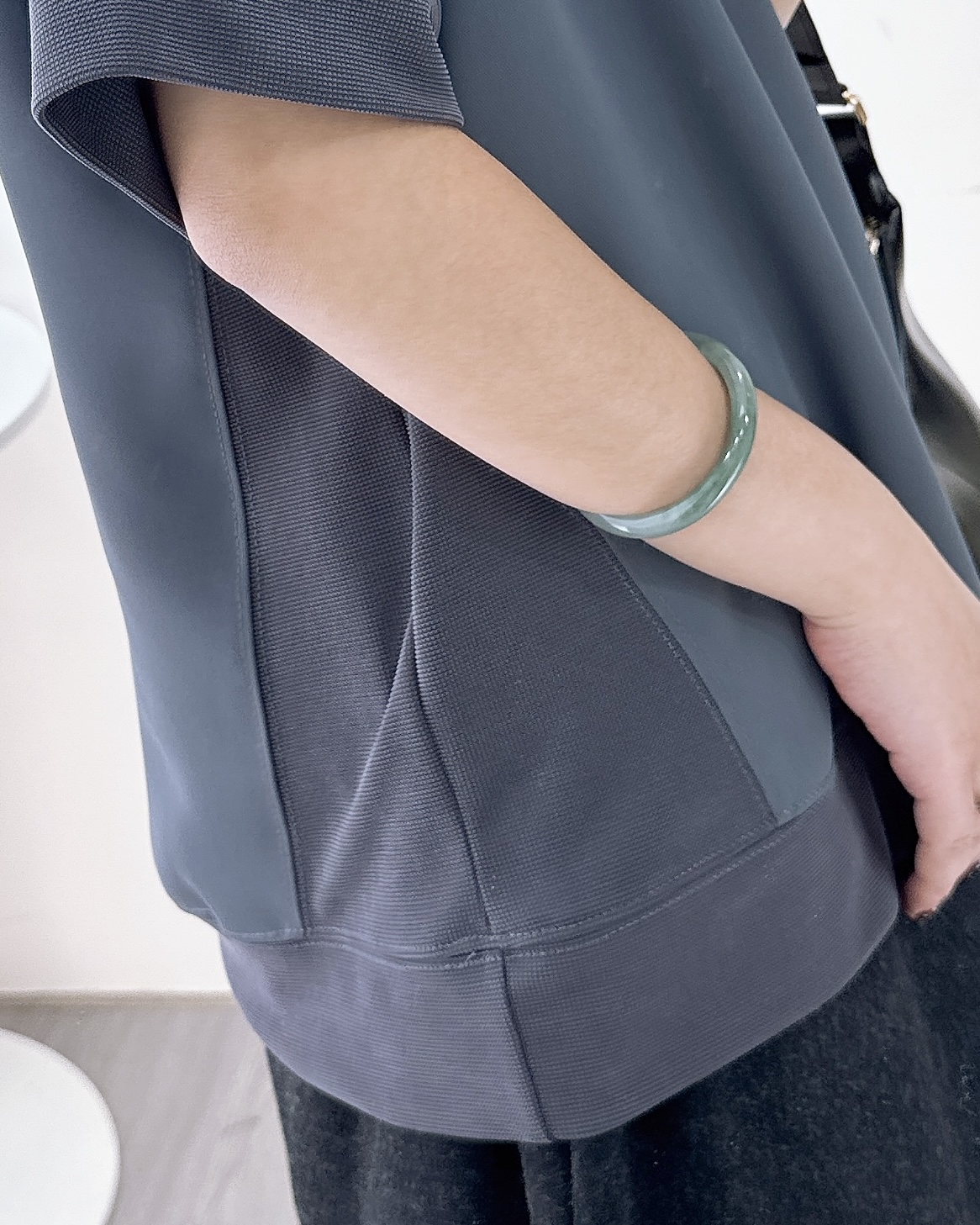 長青高質滑嘟嘟雪紡上衣 2色