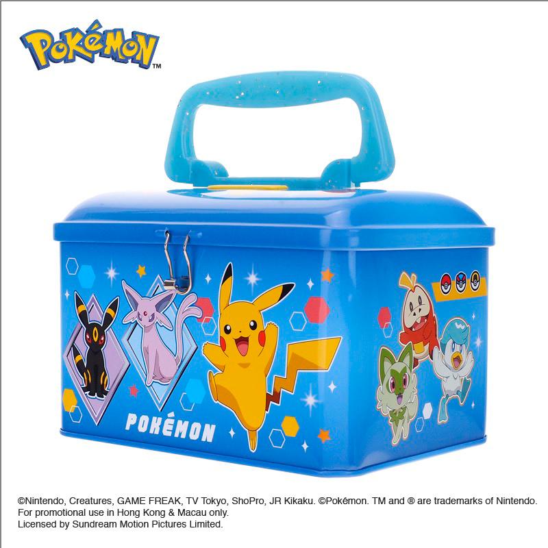 Pokémon 手挽式鐵盒錢箱